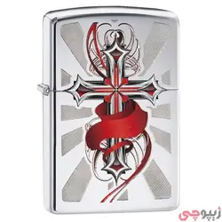 زیپو اصل کد 28526 - Original Zippo Cross With Wings | ام زیپ