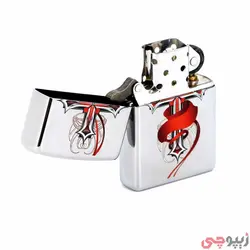 زیپو اصل کد 28526 - Original Zippo Cross With Wings | ام زیپ