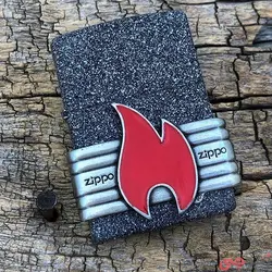 زیپو اصل کد 29663 - Zippo Red Vintage Wrap | ام زیپ