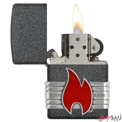 زیپو اصل کد 29663 - Zippo Red Vintage Wrap | ام زیپ