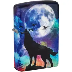 فندک زیپو اصل کد 49683 - Original Zippo Wolf Design | ام زیپ