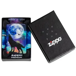 فندک زیپو اصل کد 49683 - Original Zippo Wolf Design | ام زیپ