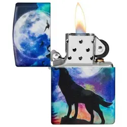فندک زیپو اصل کد 49683 - Original Zippo Wolf Design | ام زیپ