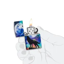 فندک زیپو اصل کد 49683 - Original Zippo Wolf Design | ام زیپ