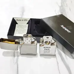 فندک زیپو اصل کد 29789 - Zippo Lighter and Pipe Insert Combo | ام زیپ