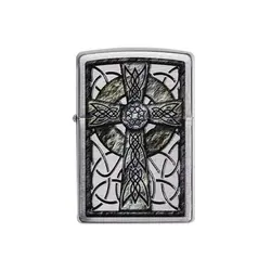 فندک زیپو اصل کد 29622 - Original Zippo Celtic Cross Design | ام زیپ