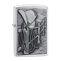 فندک زیپو اصل کد 24879 - Original Zippo Resting CowBoy | ام زیپ