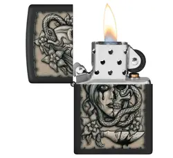 فندک زیو اصل کد 48616 - Original Zippo Gory Tattoo Design | ام زیپ