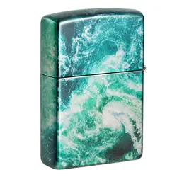 فندک زیپو اصل کد 48621 - Original Zippo Rogue Wave Design | ام زیپ