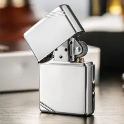 فندک زیپو اصل کد 14 - Original Zippo Vintage Sterling Silver | ام زیپ