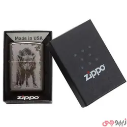 فندک زیپو اصل کد 49073 - Original Zippo Wolf Design | ام زیپ