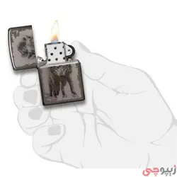 فندک زیپو اصل کد 49073 - Original Zippo Wolf Design | ام زیپ