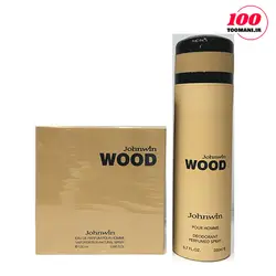 ست ادکلن و اسپری مردانه وود جانوین | فروشگاه 100 تومنی