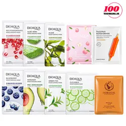 پک پنج عددی ماسک ورقه ای بیوآکوا | فروشگاه 100 تومنی
