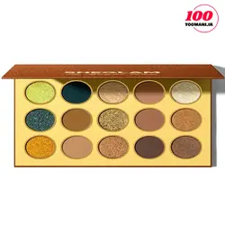 پالت سایه ۱۵ رنگ شیگلم مدل Afterglow | فروشگاه 100 تومنی