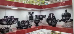 سرویس24 خورشیدی پارچه دوپوست خورشیدی  بنفش