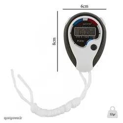 کرنومتر پرو اسپرتز BRS P-015 | مشکی/سفید