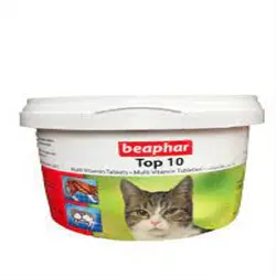 قرص ویتامینه تاپ تن گربه بیفار - پت شاپ حامی پت