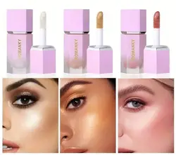 هایلایتر مایع شیگلم  مدل Chroma Glow Bloom های کپی