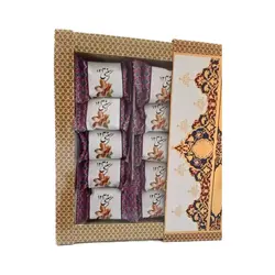 گز لقمه ای 28% مخلوط پسته و بادام بلداجی