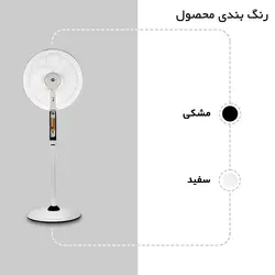 پنکه ایستاده پارس خزر مدل 4010R