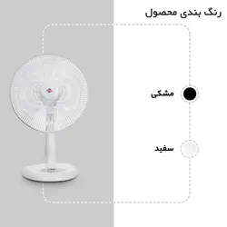 پنکه پارس خزر مدل RIMA-FDS