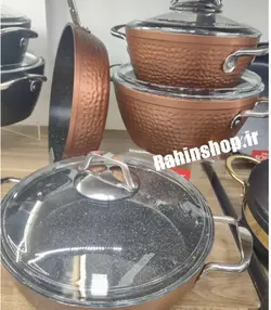قابلمه مسی چکش کاری شده