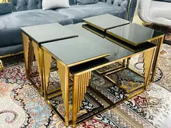 جلو مبلی به همراه ۴ عسلی طرح پیانو