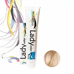 رنگ مو لیدی کالر کد 9.FAحجم 100 میل رنگ ماسه اخرایی