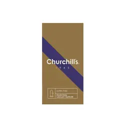 کاندوم نازک روان کننده دابل وانیل 12 عددی چرچیلز