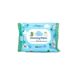 کانواس دستمال مرطوب کودک حاوی عصاره آلوئه ورا 20 برگ بی بی لند
