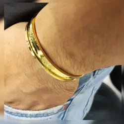 خلخال دست،خلخال مذهبی،دستبند خلخال،خلخال طلایی استیل