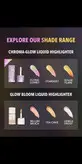 هایلایتر مایع مدل Chroma Glow Bloom شیگلم