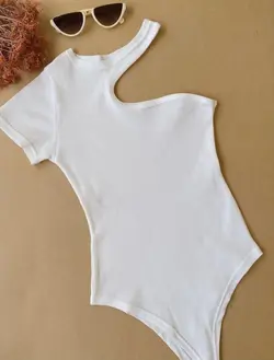 بادی رومی یقه دار آستین کوتاه - 3786 - تولیدی دوخت لند