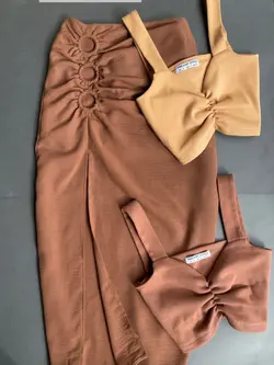 کراپ مدل پروانه مجلسی - 3684 - تولیدی دوخت لند