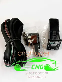 کلید و سیم کشی داشبوردی مستطیل شرکت آوا الکترونیک CNG