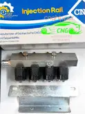 ریل سوخت پاش سی ان جی CNG نیسان همراه با کابل و پایه نصب وسام