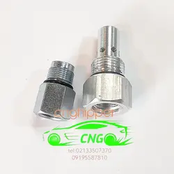 ورودی آلمینیومی رگلاتور الکتروفن دو تکه سی ان جی CNG