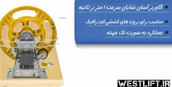 گاورنر آسان شایان تک جهته سرعت 1 متر بر ثانیه | فروش گاورنر آسان شایان فلکه 30 سانت تک جهته