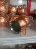 سس خوری دسته برنجی ارتفاع 8 دهانه 7.5 در مس سرای نمونه