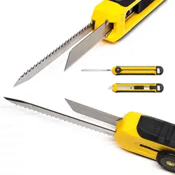 کاتر بزرگ با 2 تیغ اره ای و متوسط اُلفا (OLFA) ژاپن - مدل CS-5