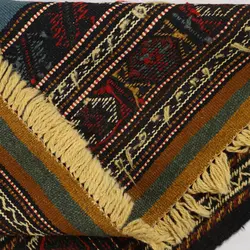 گلیم دستبافت دو متری مدل سفره کردی کد 4020441