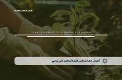 آموزش مجازی تکثیر کننده گیاهان باغی زراعی | آموزش مجازی | مدرک معتبر | ایباما: IranElearn.com