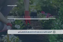 آموزش مجازی دستیار تولید کننده نشای گل ها و گیاهان فصلی | آموزش مجازی | مدرک معتبر | ایباما: IranElearn.com