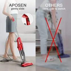 جارو برقی ایستاده سیم دار مارک APOSEN مدل ST600