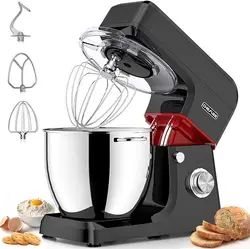 همزن برقی کاسه دار 6.5 لیتری مارک چفلی انگلیس مدل ‎CHEFLEE SM-1511