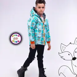 کاپشن دورو ضد آب طرح گربه