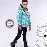 کاپشن دورو ضد آب طرح گربه