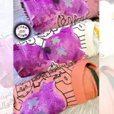 کراپ دورس فینگردار خرسی رنگی رنگی