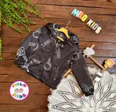 کاپشن بارونی داخل خز طرح فضانورد محبوب